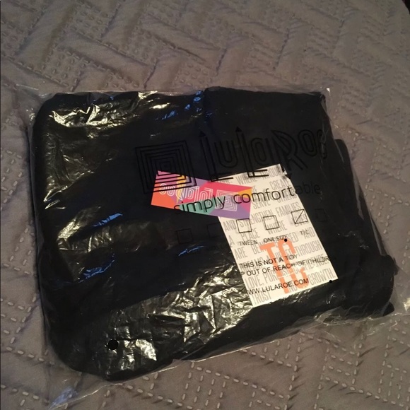 TC Lularoe Noir Leggings - Picture 1 of 1
